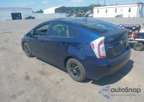 2012 Toyota Prius Three z USA, uszkodzony, nr VIN JTDKN3DU2C1503343